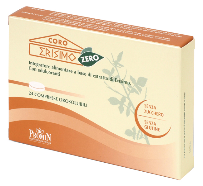 CORO ERISIMO ZERO 24 COMPRESSE OROSOLUBILI - farmacialombardia.it