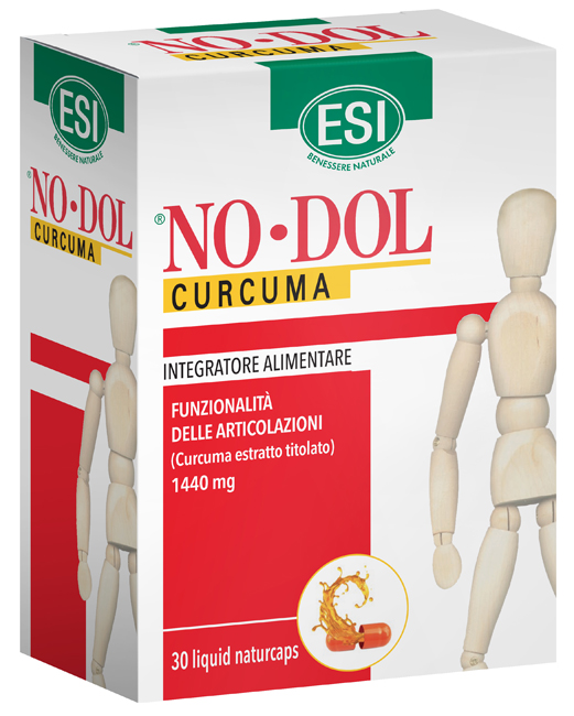 ESI NO DOL CURCUMA 30 NATURCAPS LIQUID - farmacialombardia.it