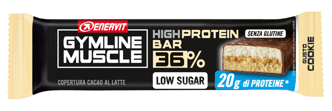 GYMLINE 20 G PROTEINBAR COOKIE 55 G - farmacialombardia.it