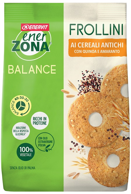 ENERZONA FROLLINI VEG CEREALI ANTICHI 250 G - farmacialombardia.it