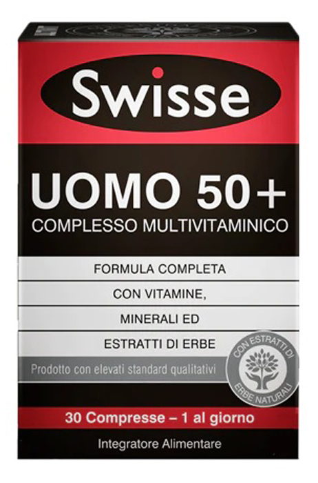 SWISSE MULTIVIT UOMO50+ 30 COMPRESSE - farmacialombardia.it