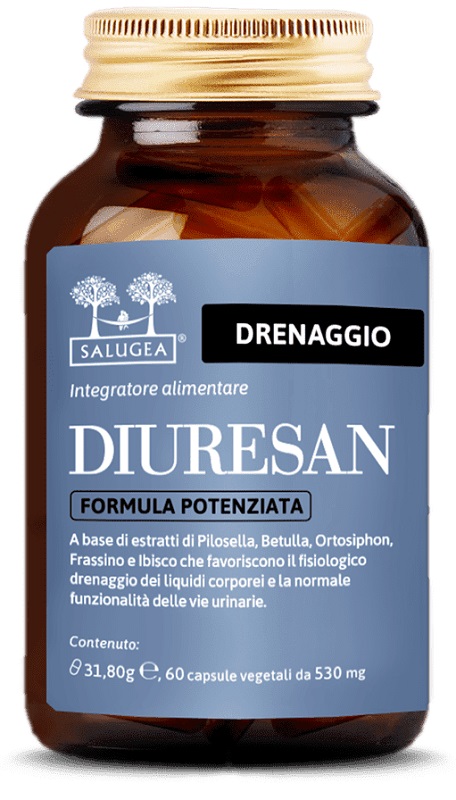 SALUGEA DIURESAN FORMULA POTENZIATA 60 CAPSULE - farmacialombardia.it