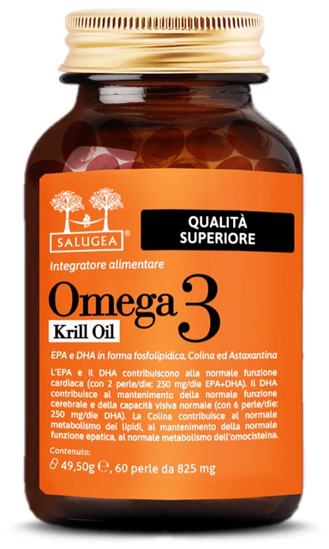 SALUGEA OMEGA 3 KRILL OIL 60 PERLE - farmacialombardia.it
