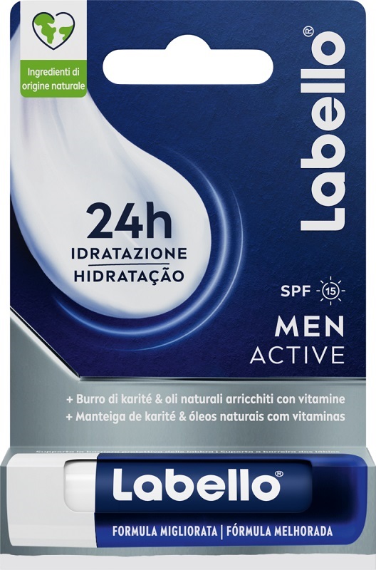 LABELLO ACTIVE FOR MEN SPF 15 5,5 ML - farmacialombardia.it