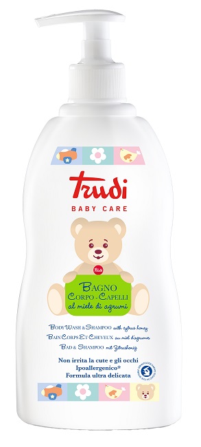 TRUDI BABY CARE BAGNO CORPO/CAPELLI 500 ML - farmacialombardia.it