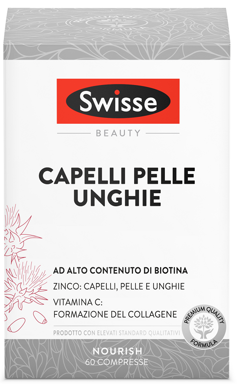 SWISSE CAPELLI PELLE UNGHIE 60 COMPRESSE - farmacialombardia.it