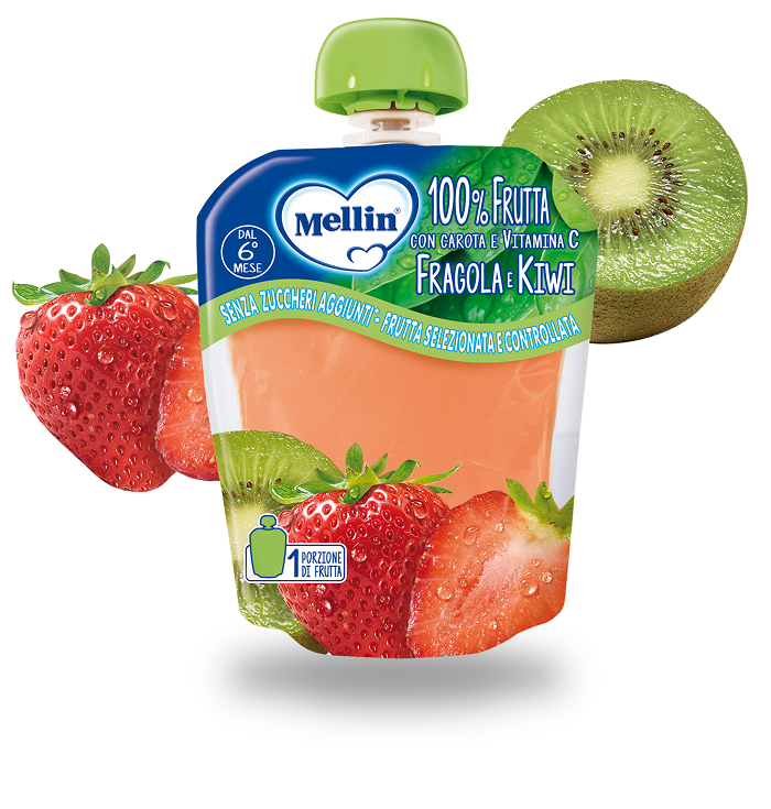 MELLIN POUCH FRAGOLA KIWI 90 G - farmacialombardia.it