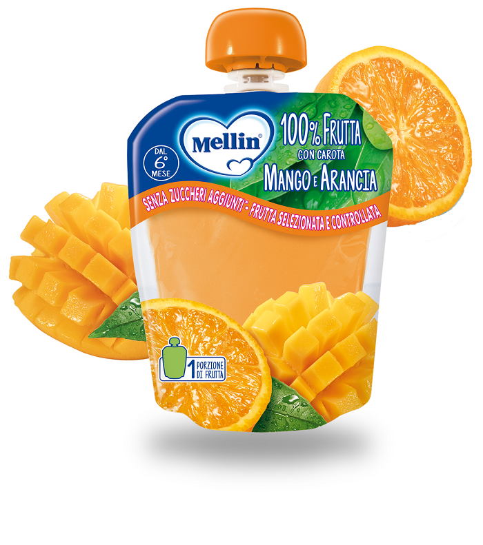MELLIN POUCH ARANCIA MANGO 90 G - farmacialombardia.it