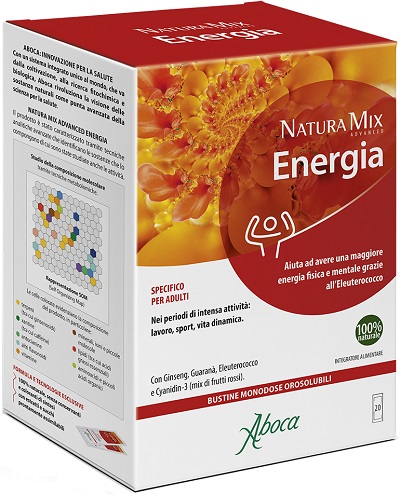 NATURA MIX ADVANCED ENERGIA 20 BUSTINE - farmacialombardia.it
