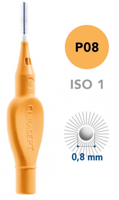 CURASEPT PROXI P08 ARANCIO CHIARO/TANGERINO 5 PEZZI - farmacialombardia.it