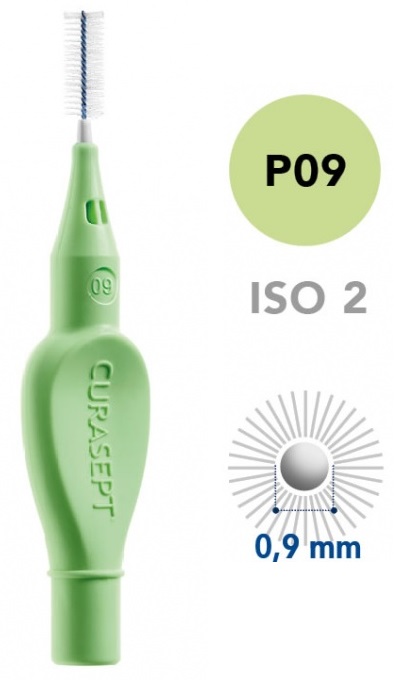 CURASEPT PROXI P09 VERDE CHIARO/LIGHT GREEN 5 PEZZI - farmacialombardia.it