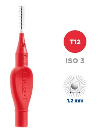 CURASEPT PROXI T12 ROSSO/RED 5 PEZZI - farmacialombardia.it