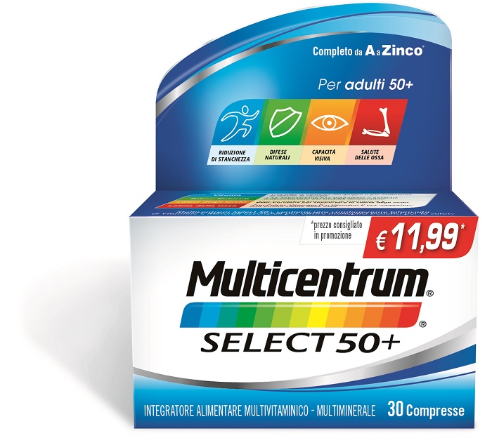 MULTICENTRUM SELECT 30 COMPRESSE PROMO - farmacialombardia.it