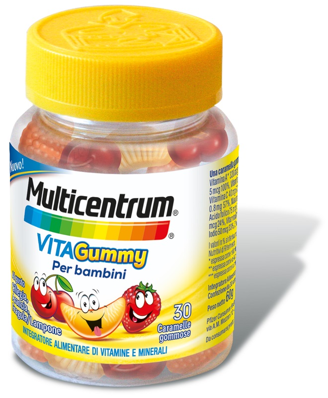 MULTICENTRUM VITAGUMMY 30 CARAMELLE GOMMOSE - farmacialombardia.it