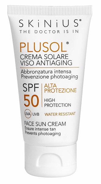 PLUSOL CREMA SOLARE VISO SPF50 50 ML - farmacialombardia.it