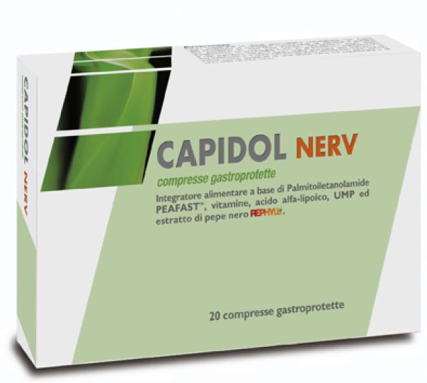CAPIDOL NERV 20 COMPRESSE GASTROPROTETTE - farmacialombardia.it
