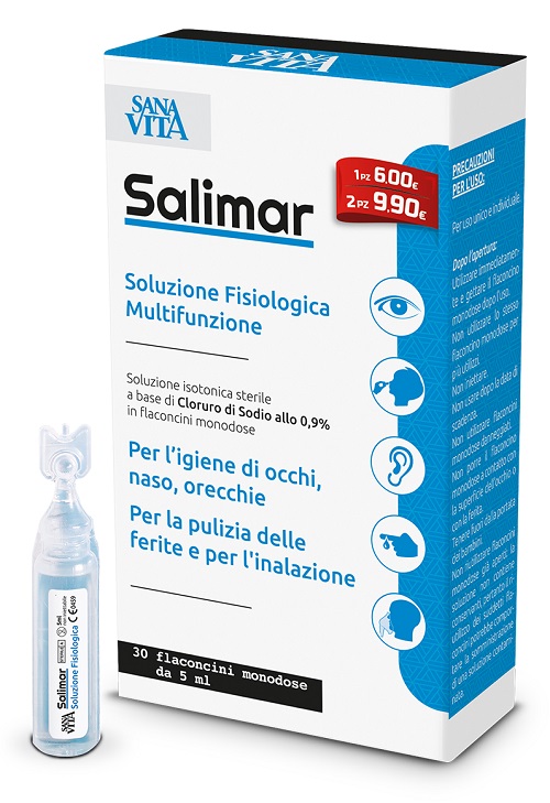 SANAVITA SOLUZIONE FISIOLOGICA 30 FIALOIDI X 5 ML - farmacialombardia.it