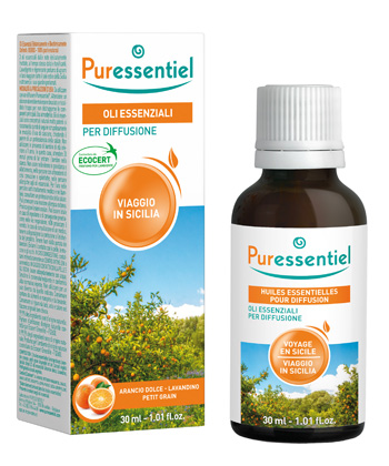 PURESSENTIEL MISCELA DIFFUSIONE VIAGGIO SICILIA 30 ML - farmacialombardia.it