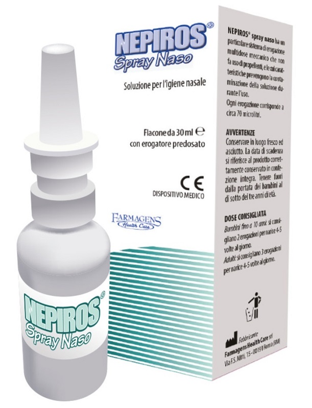 SOLUZIONE PER L'IGIENE NASALE SPRAY NEPIROS 30 ML - farmacialombardia.it