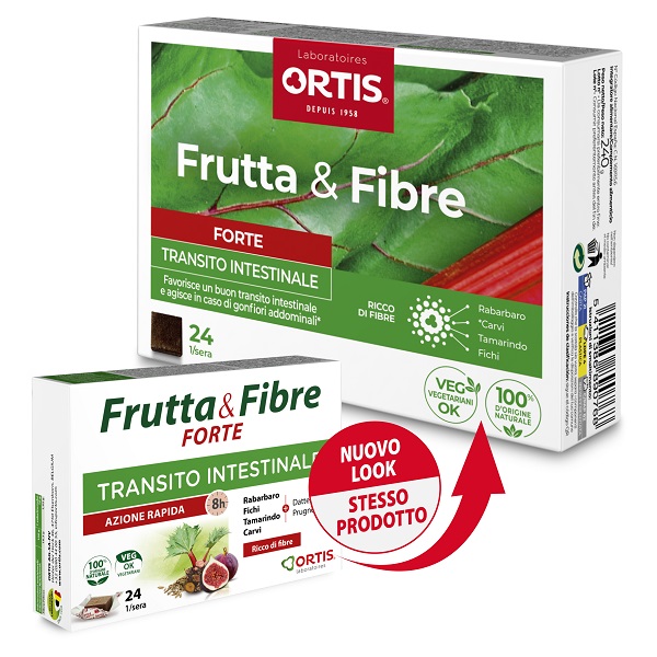 FRUTTA & FIBRE FORTE 24 CUBETTI - farmacialombardia.it
