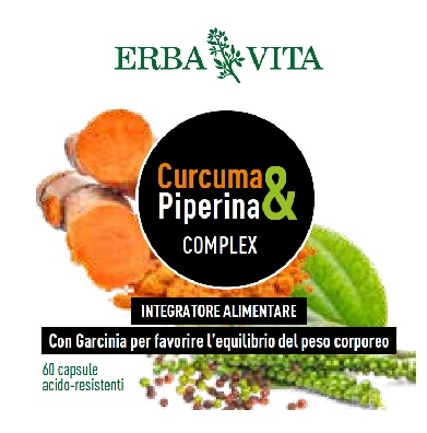 CURCUMA&PIPERINA COMPLEX 60 CAPSULE - farmacialombardia.it