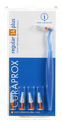 CURAPROX CPS REGULAR CPS 14 CON 5 SCOVOLINI + SUPPORTO - farmacialombardia.it