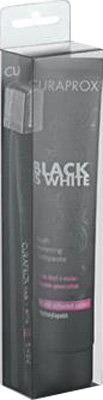 CURAPROX BLACK IS WHITE DENTIFRICI SBIANCANTI 1 DENTIFRICIO DA 90ML + 1 SPAZZOLINO - farmacialombardia.it