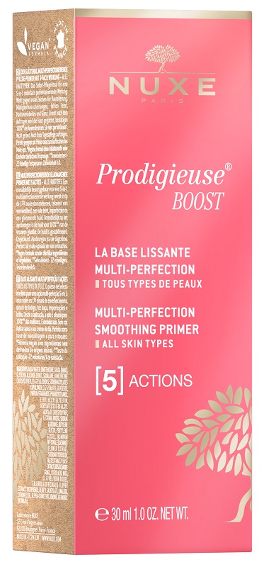 NUXE PRODIGIEUSE BOOST BASE LEVIGANTE MULTI-PERFEZIONE 5 IN 1 30 ML - farmacialombardia.it