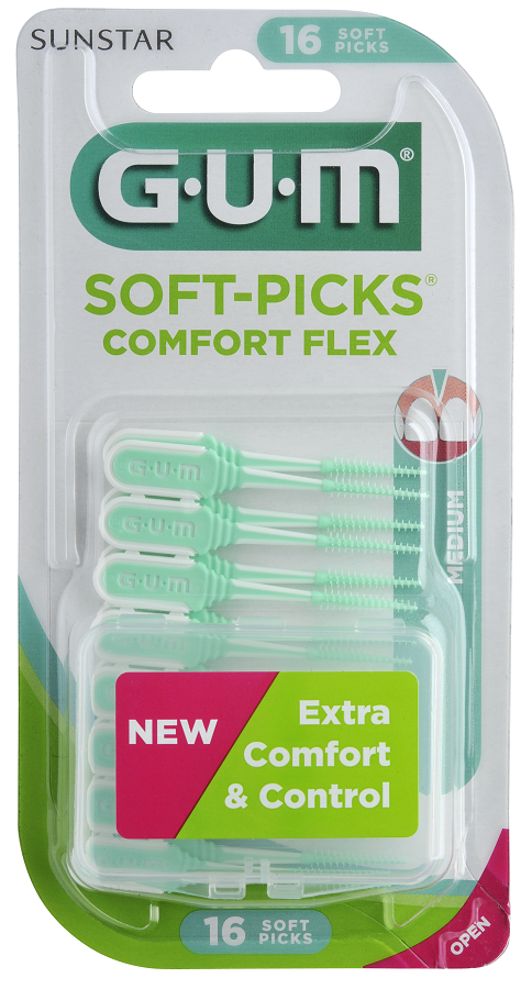 GUM SOFT PICK COMFORT FLEX SCOVOLINO INTERDENTALE 40 PEZZI - farmacialombardia.it