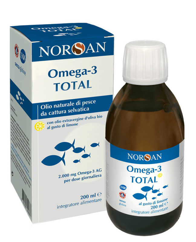 NORSAN OMEGA 3 TOTAL 200 ML GUSTO LIMONE - farmacialombardia.it