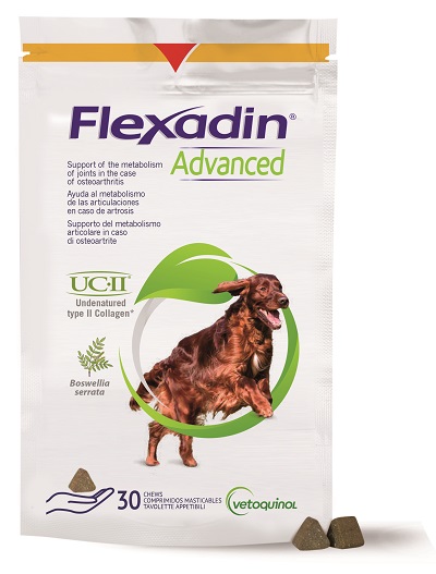 FLEXADIN ADVANCED CANE TUTTE LE TAGLIE 30 TAVOLETTE APPETIBILI - farmacialombardia.it