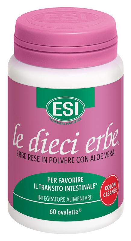 ESI LE DIECI ERBE COLON CLEANSE 60 OVALETTE - farmacialombardia.it