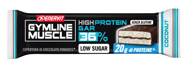 GYMLINE 20G PROTEINBAR LS COCONUT 55 G - farmacialombardia.it