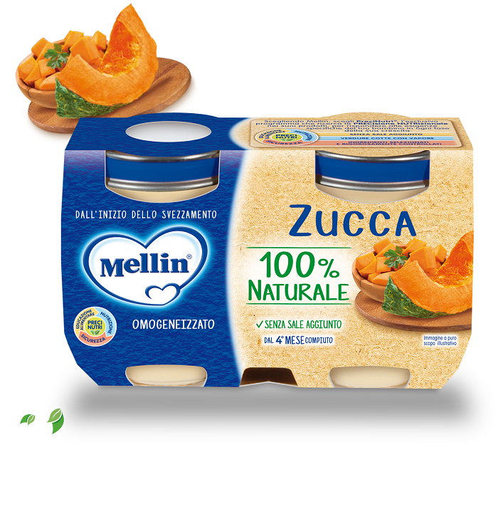 OMOGENEIZZATO ZUCCA 2 X 125 G - farmacialombardia.it