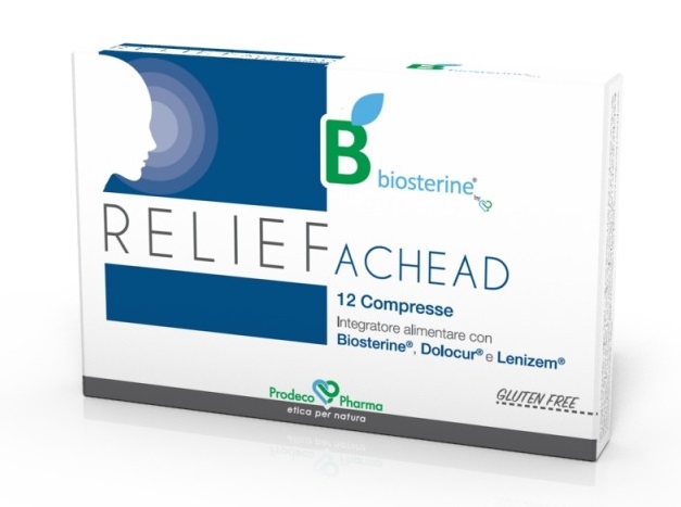 BIOSTERINE RELIEF ACHEAD 12 COMPRESSE - farmacialombardia.it