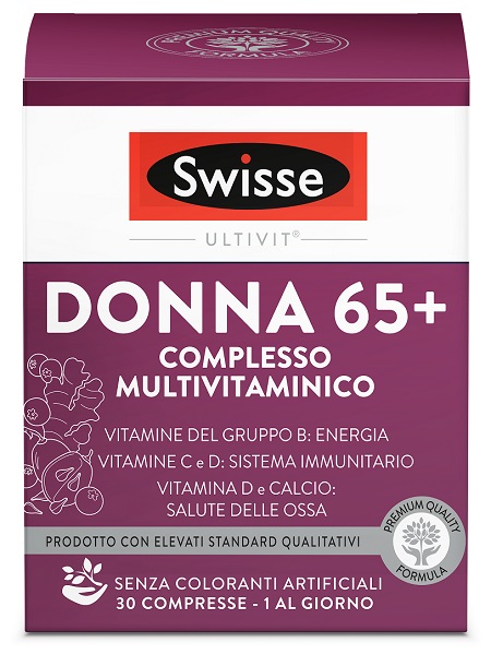 SWISSE DONNA 65+ COMPLESSO MULTIVITAMINICO 30 COMPRESSE - farmacialombardia.it