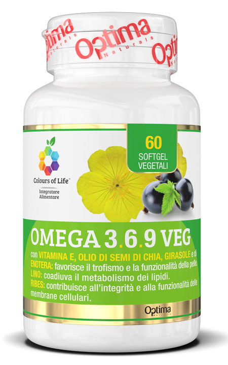 COLOURS OF LIFE OMEGA 3-6-9 VEG 60 SOFT GEL - farmacialombardia.it