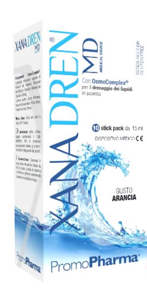 XANADREN ARANCIA 10 STICK PACK DA 15 ML - farmacialombardia.it