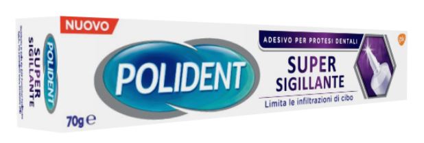 POLIDENT SUPER TENUTA+SIGILLANTE ADESIVO PROTESI DENTALE 70 G - farmacialombardia.it