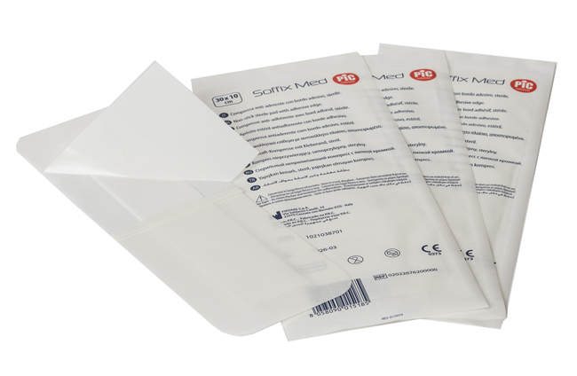 CEROTTO IN STRISCE PIC SOFFIX MED 30X10 CM S STERILE 10X30 CM 1 PEZZO - farmacialombardia.it