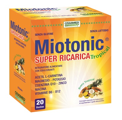 MIOTONIC SUPER RICARICA TROPICAL 20 BUSTINE - farmacialombardia.it