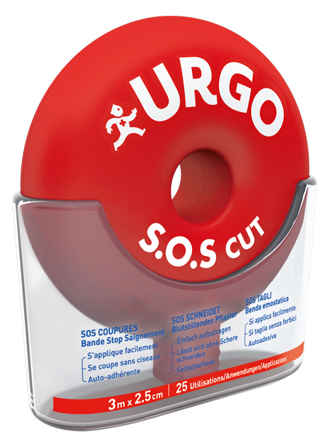BENDA URGO SOS CUT 3X2,5CM - farmacialombardia.it
