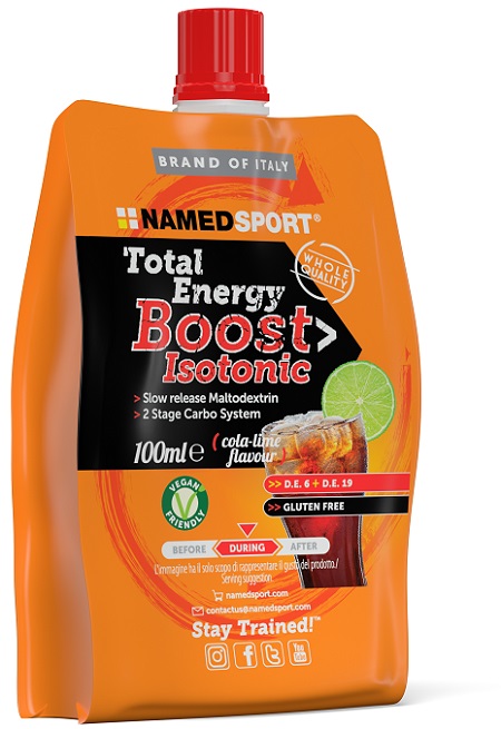 TOTAL ENERGY BOOST ISOTONIC COLA/LIME 100 ML - farmacialombardia.it