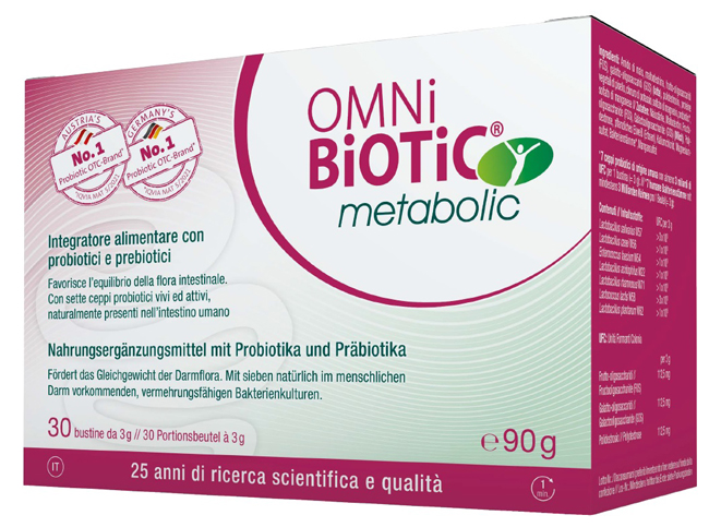 OMNI BIOTIC METABOLIC 30 BUSTINE DA 3 G - farmacialombardia.it