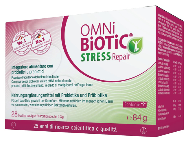 OMNI BIOTIC STRESS REPAIR 28 BUSTINE DA 3 G - farmacialombardia.it