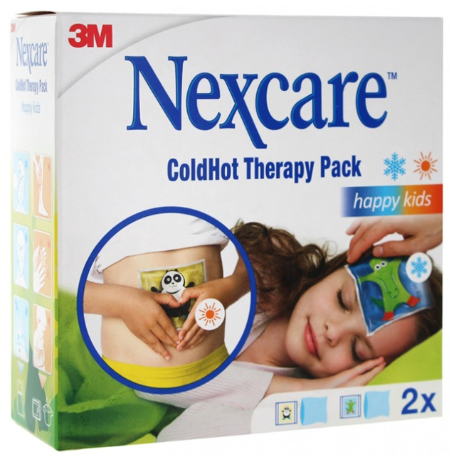 COLDHOT MINI HAPPY KIDS MULTILINGUAL NEXCARE 2 PEZZI - farmacialombardia.it