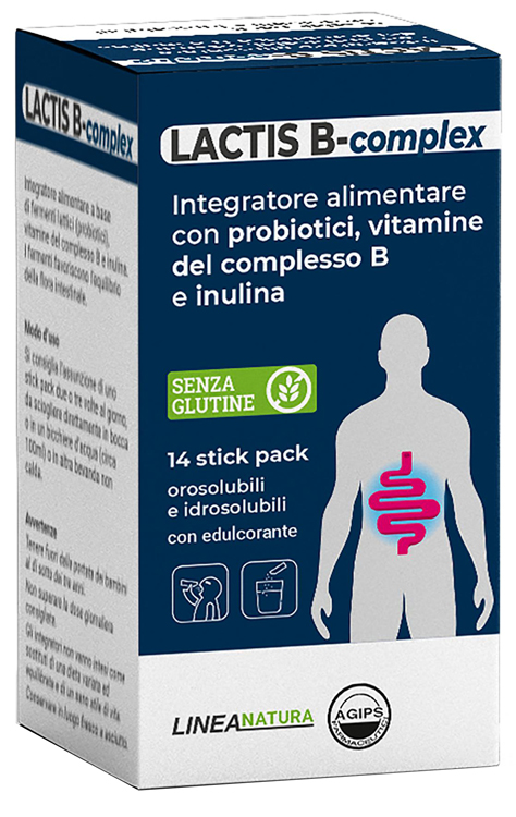 LACTIS B-COMPLEX 14 STICK PACK - farmacialombardia.it