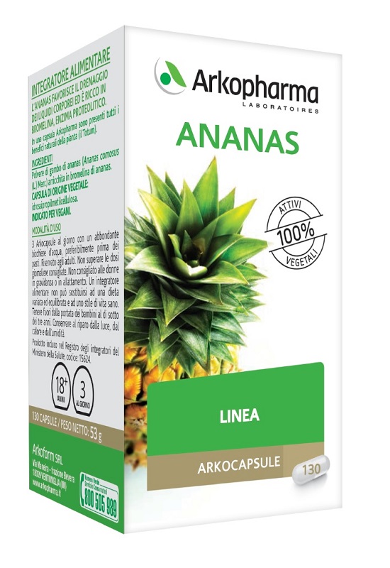 ARKO CAPSULE ANANAS 130 CAPSULE - farmacialombardia.it