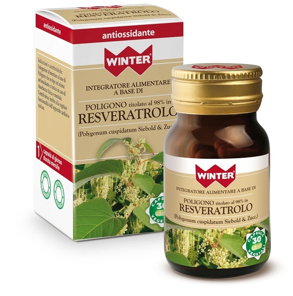 WINTER POLIGONO ESTRATTO 98% IN RESVERATROLO 30 CAPSULE VEGETALI - farmacialombardia.it