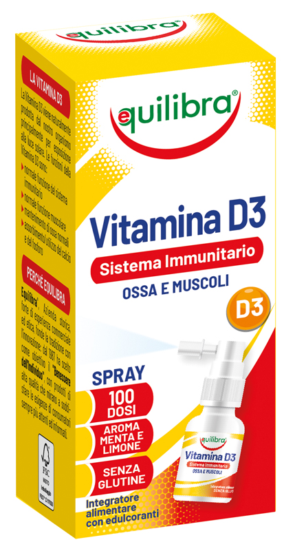 VITAMINA D3 SISTEMA IMMUNITARIO OSSA E MUSCOLI 13 ML - farmacialombardia.it